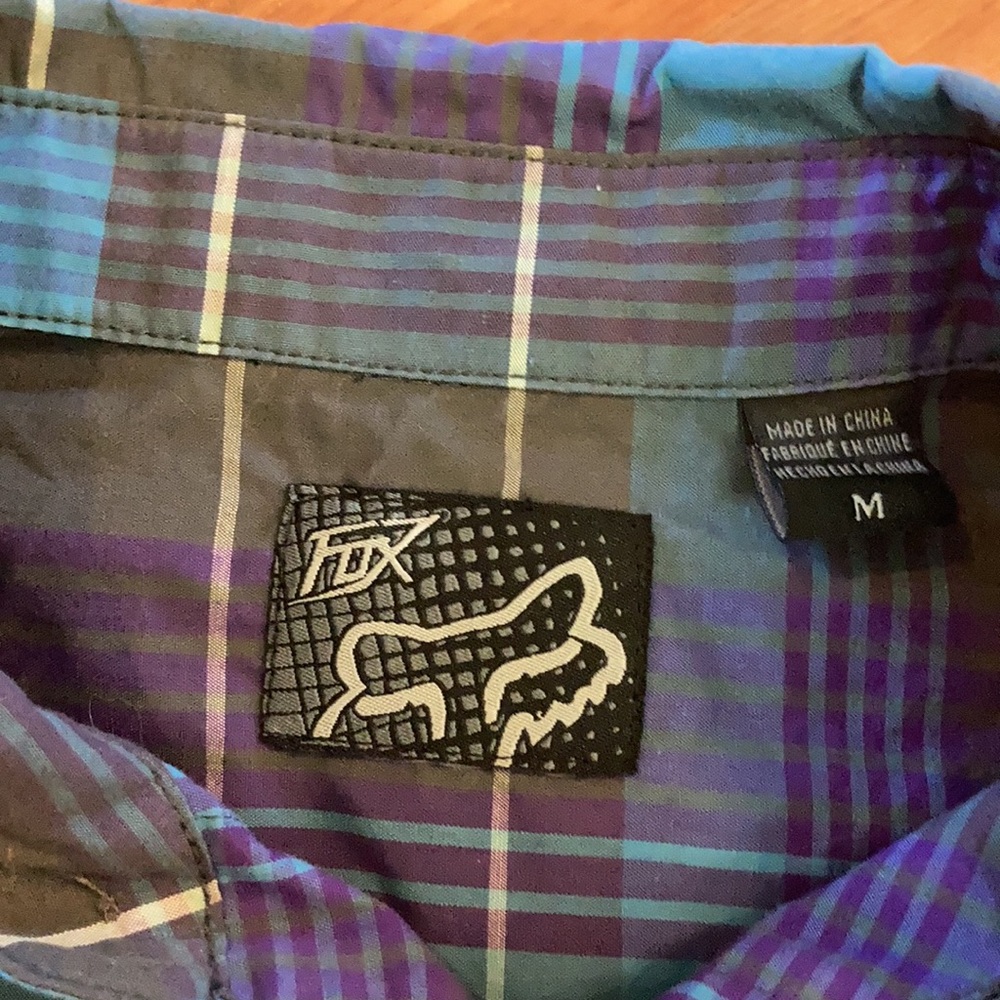 FOX Racing cotton button shirt - Picture 2 of 3